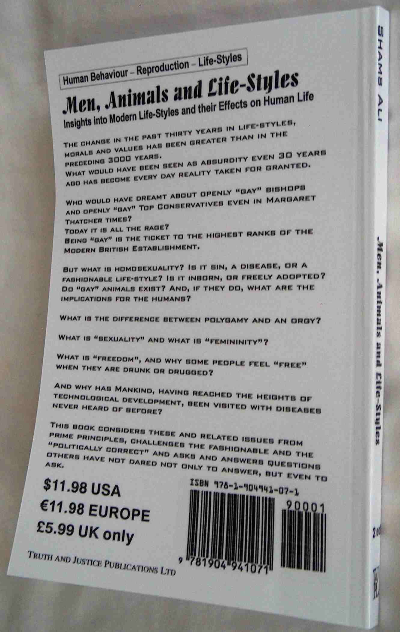 Book Rear View
